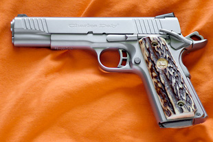 Colt 1991 pistol stag grips